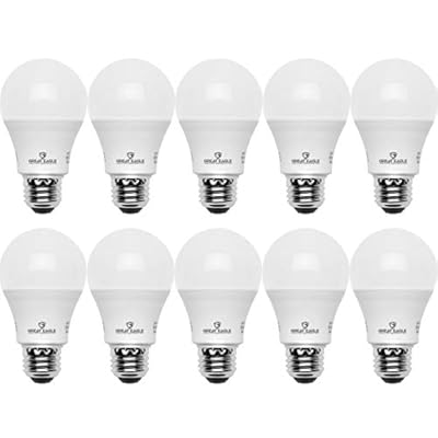 GREAT EAGLE LIGHTING CORPORATION A19 LED Light Bulb, 12W (75W Equivalent), UL Listed, 2700K (Warm White), 1050 Lumens, Non-dimmable, Standard Replacement (10 Pack)
