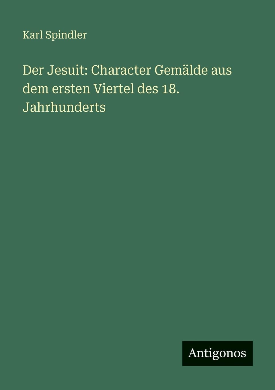 Der Jesuit: Character Gemälde aus dem ersten Viertel des 18. Jahrhunderts