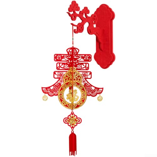 Farol ornamental para el festival chino de primavera 2026 año del caballo con diseño elegante y durabilidad a largo plazo (B)