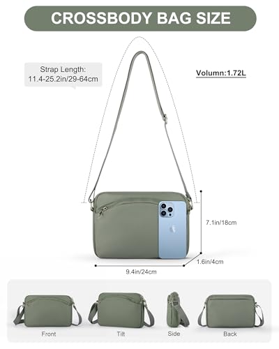 Small Crossbody Bags for Women Travel Purses Anti Theft Crossbody Bag Men Mini Shoulder Bag Phone Purses2