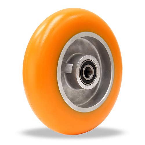 8" (S-MS-82EMB) Hamilton Medium Service Swivel Caster Ergo-Tech Wheel (S-MS-82EMB)