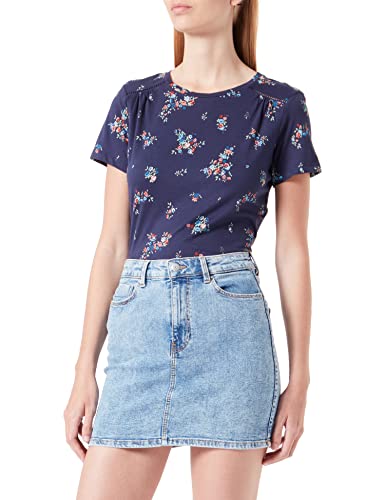 Springfield Falda Vaquera Mini Lavado Sostenible, Medium_Blue, 36 para Mujer