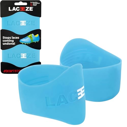 LACEEZE lace Band Football Boot Lace Cover Blue