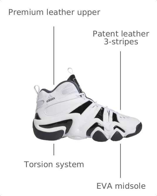 Image of adidas Men's Crazy 8 Basketball Shoes