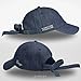 CITRUSY Trendy Fashion Baseball Dad Caps | Men & Women Low Profile Hats | Cute Ladies Western Ponytail Vintage NY Ball Cap, Cotton, Blue, Signature C. | Denim Bow