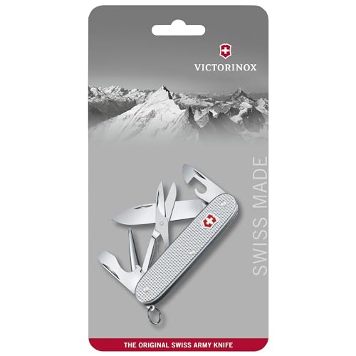 Canivete Victorinox Pioneer X Alox, Prata, 9 Funções