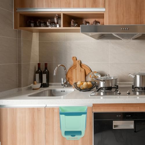 Caneca Colgante Plegable para Cocina 7L Verde miniatura 6