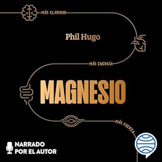 Magnesio Audiolibro Por Phil Hugo arte de portada