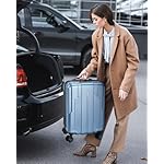 BAGSMART Carry On Luggage 22x14x9 Airline Approved, 1OO% PC Hardside Expandable Luggage with TSA Lock, 20 Inch Travel Suitcase with Spinner Wheels, Black - Image 2