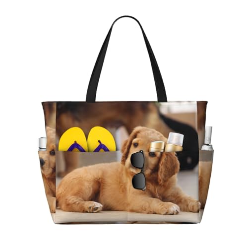 Sac de plage Cocker Spaniel cabas fourre-tout pour vos sorties d'été