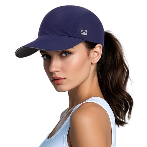 Image of TOP-EX XL /XXL Ponytail Sun Baseball Cap for Women Cooling Running Hat Summer Breathable Hats UV Protection Packable