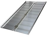 Abmessungen zusammengeklappt ca. 90cm x 38cmAbmessungen ausgeklappt ca. 90cm x 73cmGewicht 8KgMaximale Ladekapazität 270KgMaterial Aluminium2 Scharniere aus Edelstahl