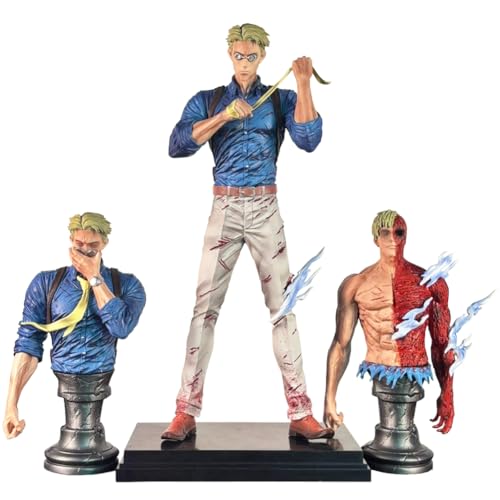 YLQANONG JJK Figures Nanami Kento/Gojos/Geto Suguru Anime Figure Interchangeable Parts JJK Anime Action Figurine 30CM