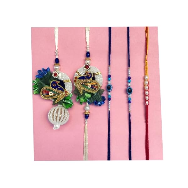 Image of NUTRI MIRACLE Rakhi Nut and Chocolate Combo Basket for Family Sharing | Wedding Return Gift Box of Roasted Nuts and Chocolates