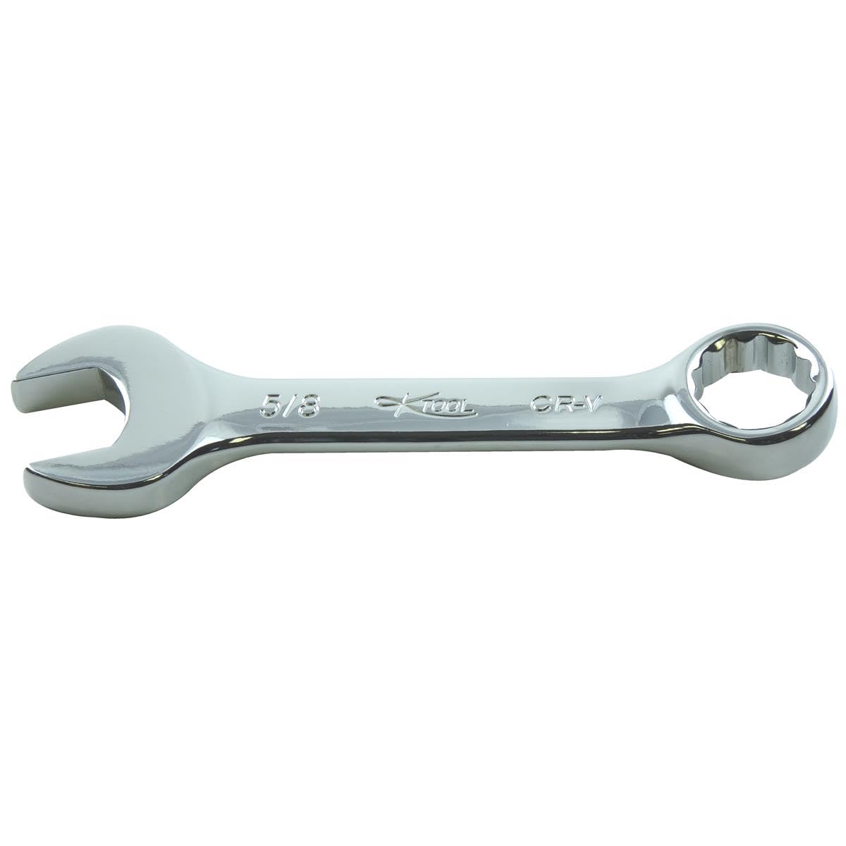 K Tool International Wrench 5/8 Inch Combination Short 12 Point 15 Degree