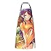 Rent A Girlfriend anime Ruka Sarashina Capelli Lunghi Anime terproof grembiule Tracolla Regolabile Grembiuli Cucina BBQ Adulto Artista tasca Grembiuli