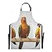 Sun Conure - Bavaglino per pappagalli, impermeabile, divertente, per tecnici delle unghie, lavapiatti, barbiere con cinghie regolabili, grande tasca per mamma e papà