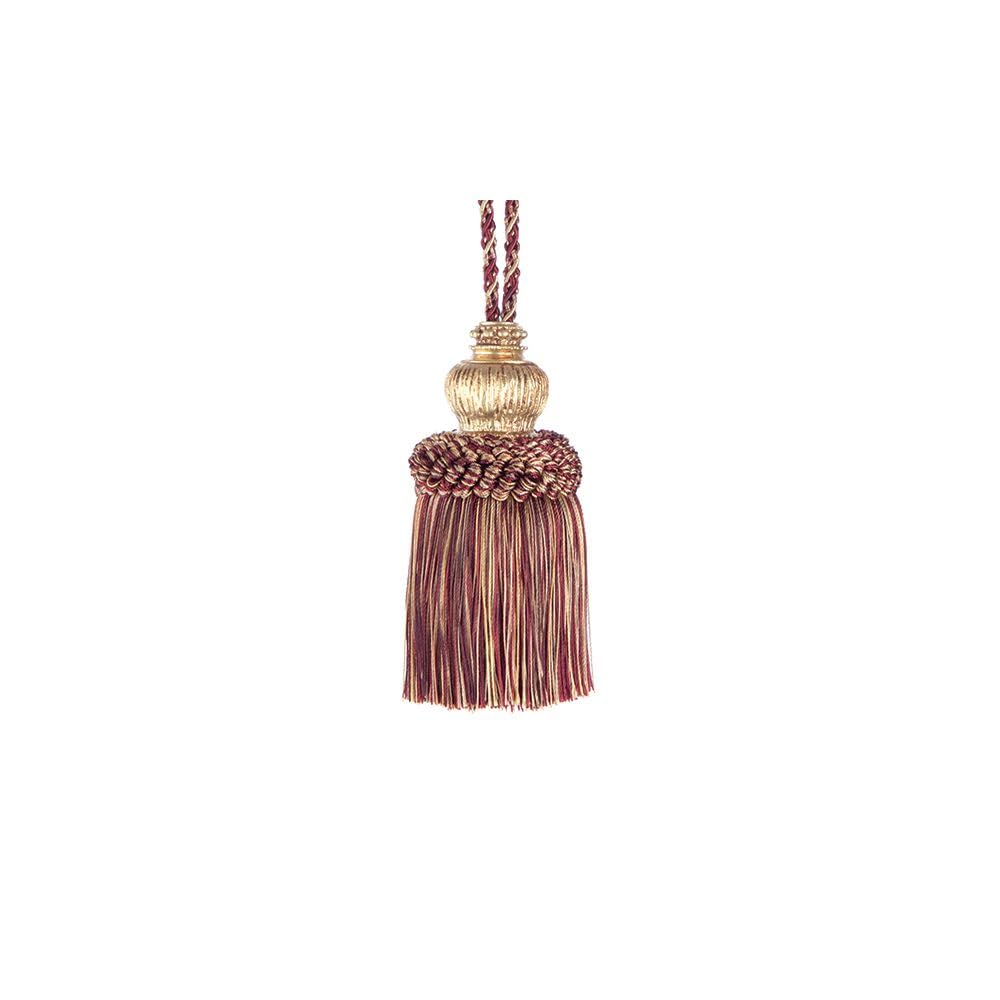Luxurious Key Tassels, Florentine Style, Large Size (Wine)