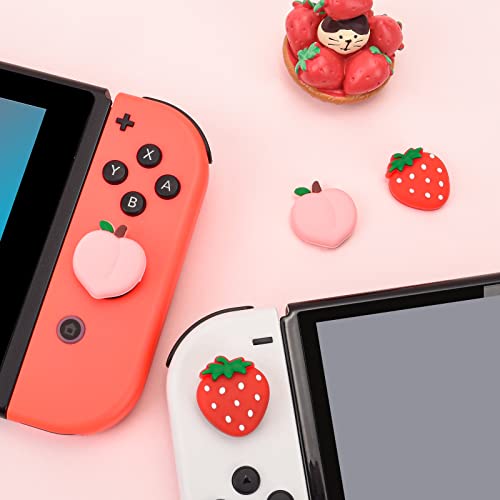 Tapas de agarre para pulgar de Switch OLED para jugar con comodidad en tus viajes 2
