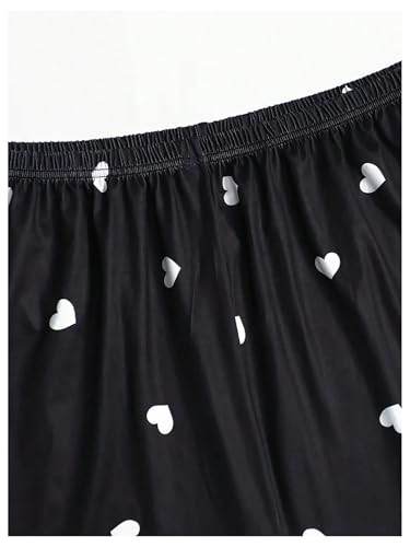 Image of SOLY HUX Women's Plus Size Pajama Set Cute Cartoon Print Sleepwear Cami Top and Shorts Loungewear