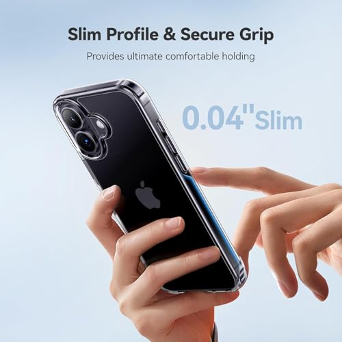 Image of REALCASE Stylish Silicone Back Cover Case for iPhone 17 | Scratch Resistant Protective Crystal Clear Transparent Shock Proof Bumper Back Cover Case for iPhone 17