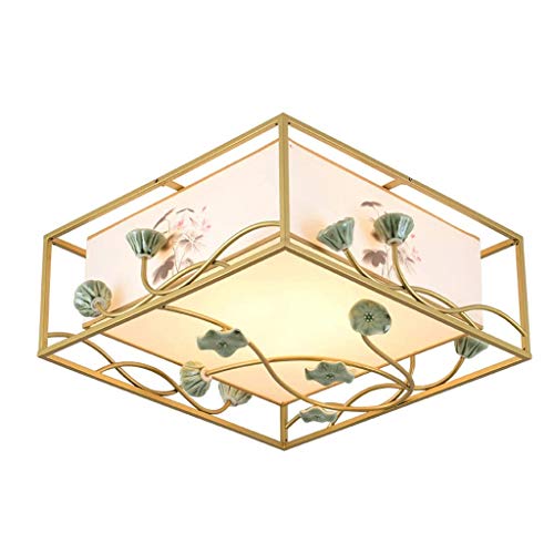 Preisvergleich Produktbild JYDQM Platz Bettwäsche Deckenleuchte Schlafzimmer, LED-Deckenleuchte Erröten-Einfassung LED-Deckenleuchte for Küche Badezimmer Flur