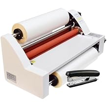 Hot Cold Roll Laminator, Electronic Digital Display Laminating Machine Max Width 350mm, Uniform Film Temperature, for Laminating Different Paper