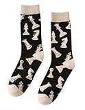 Chaussettes d'échecs. Cadeau d'échecs. Taille adulte 40-42