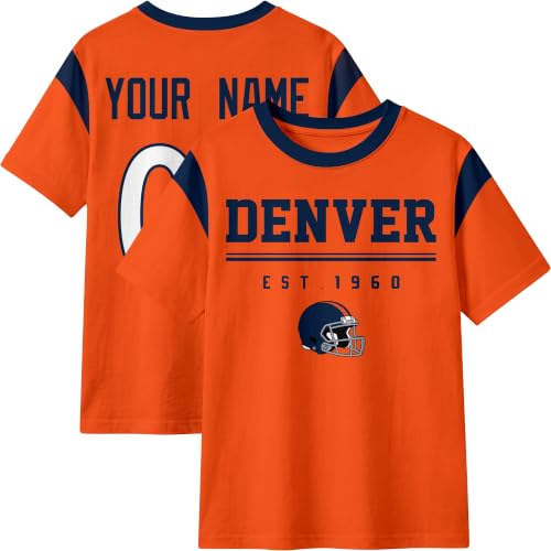 Image of T-Shirt Custom Crewneck Short Sleeve for Men Gifts | Custom T-Shirt Personalized Name and Number