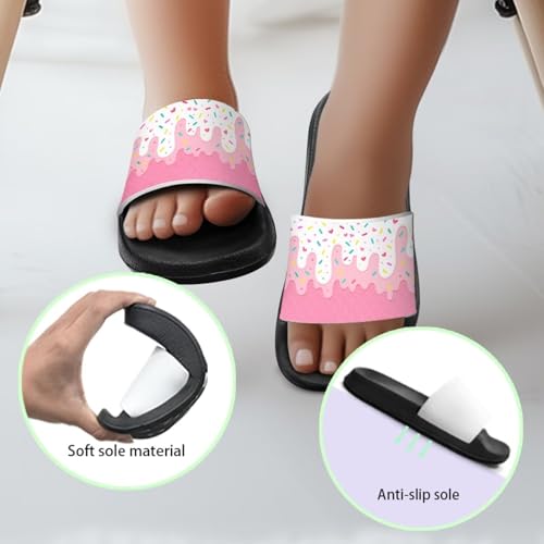 Image of Slides for Boys Girls Quick Drying Kids Slides Sandals Non-Slip