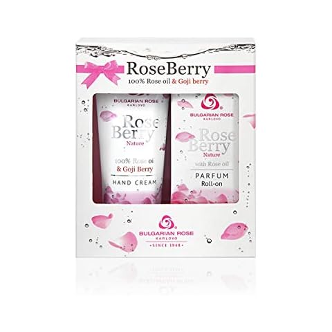 Rose Berry Nature Gift Set with Perfume and Hand Cream Cover