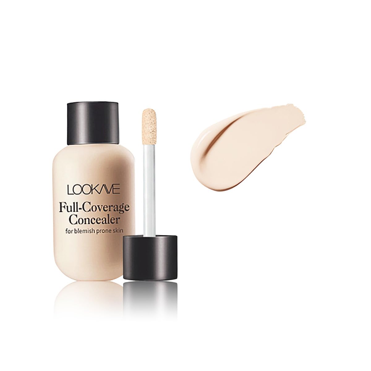 LAMUSELAND Concealer Full Coverage Soft Matte Waterproof Hydrating Cream Concealer Color Correcting Foundation Concealer Makeup for Dark Circles