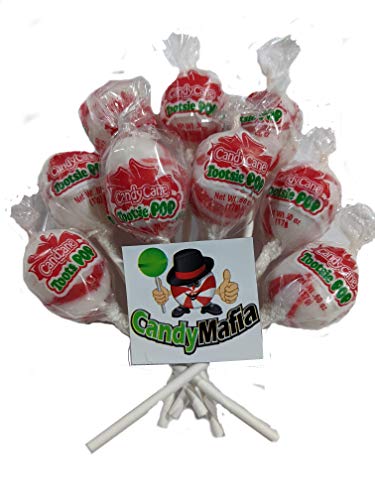 Tootsie Pop Candy Cane Tootsie Pops 30 Count + Magnet #TOP1