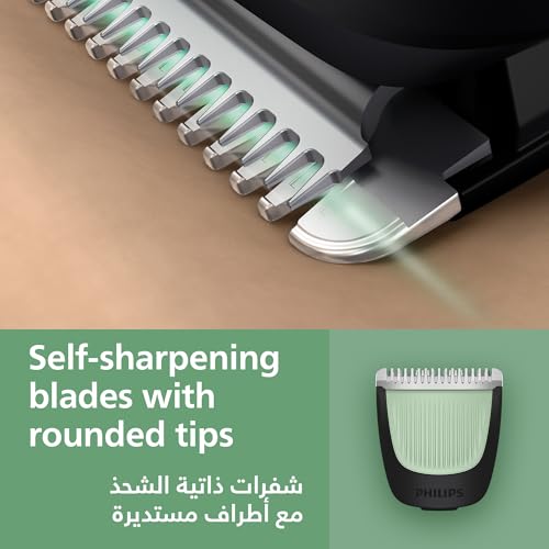 Image of Philips 8-in-1 Multi Grooming Kit MG3940 /15 | Beard, hair & nose trim | Adjustable 3-7 mm comb + hair & body combs | 70 min cordless | Washable attachments | USB-A charging | Pouch