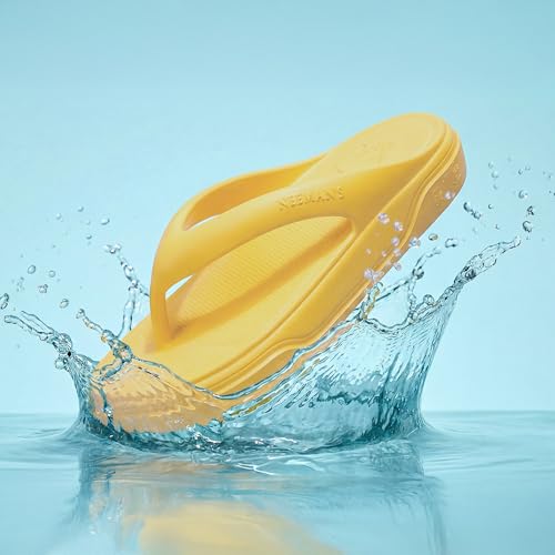 Image of Neeman's Cushers Flip Flops for Men | Powered by CushyVerse Technology for Ultimate Cushioning, Bounce & All-Day Comfort