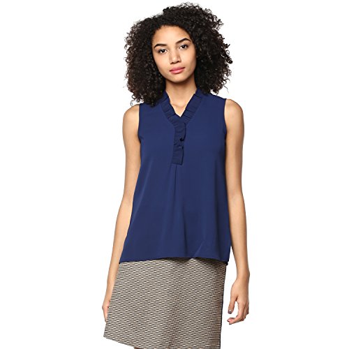 Image of Harpa V-Neck Solid Tops