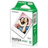 富士フィルム チェキ フィルム mini JP1 インスタントフィルム カードサイズ チェキ用フィルム SOLOFISレンズクリーナー付 (1箱 10枚)
