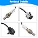 JDMON 2PCS O2 Oxygen Sensor Upstream Downstream Replacement for Jeep Cherokee, Grand Cherokee, Dodge B1500, Dakota Compatible with 234-4077, 234-4078