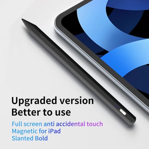 Stylus Pen for iPad 6th-11th Generation,Fast Charge Apple iPad Stylus Pencil with Palm Rejection,Compatible with 2018-2026 iPad 6/7/8/9/10/11 Gen, Pro 13"/12.9"/11"/M4, Air 3/4/5/M2, Mini 5/6 - image 9