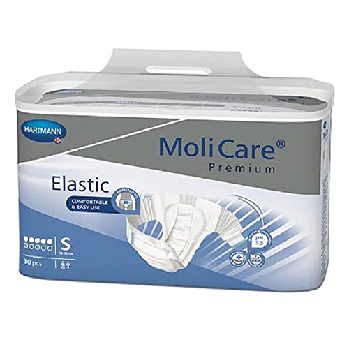 MoliCare Premium Elastic, Extra Plus, Small, Case/90 (3/30s)