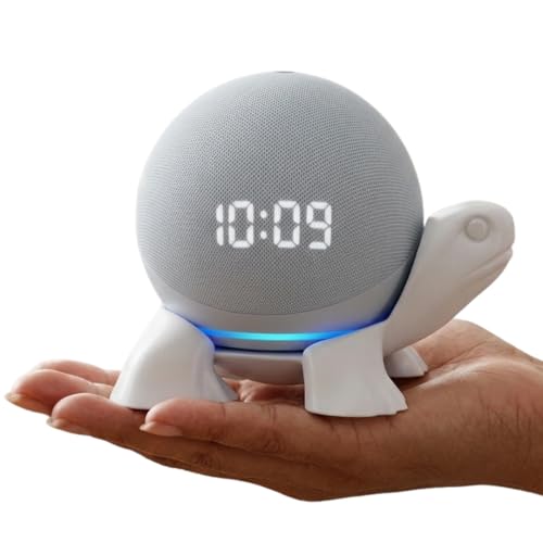 Turtle Echo Dot Holder Stand for Echo Dot 4th/5th Generation & HomePod Mini Unique Turtle Stand Holder Mount Accessories Speaker Dot Stand Holder for Echo Dot & HomePod Mini Echo Dot Holder Stand