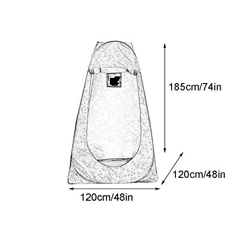 Carpa de camping ultraligera resistente al viento y agua para 3-4 personas miniatura 7