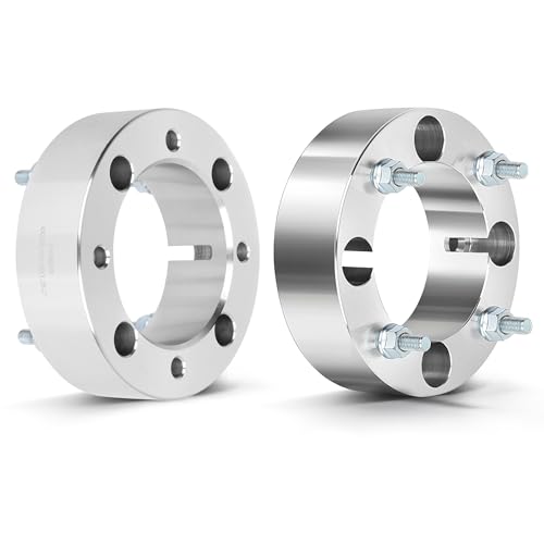 ECCPP 2PCS 4 Lug 50mm Wheel Spacers 4x137 to 4x137 10x1.25 110mm 2 inch fits for 2003-2011 for Kawasaki KLF250 Bayou |2003-2009 for Kawasaki KVF360 Prairie |1986-2004 for Kawasaki KLF300 Bayou