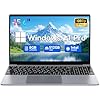Computadora portátil de 15.6 pulgadas, 8 GB de RAM 512 GB SSD, procesador Celeron N4020C (Beat N4020/N4000), computadora portátil delgada y portátil, WiFi dual, USB 3.0, BT, cámara web, tipo C
