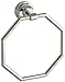 KOHLER K-13112-SN Pinstripe Bathroom Towel Ring, Vibrant Polished Nickel