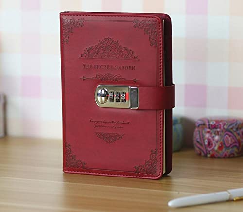 Diario Vintage con Candado WellieSTR Scarlet miniatura 2