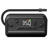 NOCO Air AL5: UltraFast 5A Cordless Tyre Inflator – Portable Battery-Powered Air Compressor Pump – 17 SLPM Airflow Inflates 0–40 PSI in 7 Minutes – Digital Gauge + Auto-Shutoff