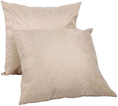 50pcs/Carton Linen Sublimation Blank Pillow Case Cushion Cover 40x40cm