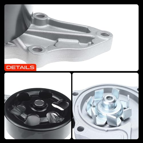 A-Premium Engine Water Pump Compatible with Acura RSX 2002-2006 Honda Civic 2002-2005 CR-V 2002-2006 L4 2.0L 2.4L by A-premium - Image 9