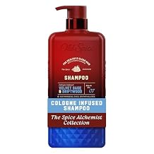 شامبو Old Spice للرجال، مجموعة Spice Alchemist، برائحة المريمية المخملية والخشب الطافي المملوءة بالكولونيا على مدار الساعة طوال أيام الأسبوع، خالي من البارابين والفثالات، 21.9 أونصة